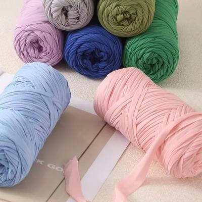 200g Weiche Häkel-Strickgarne Mitteldick DIY Handstrick Baumwollgarnknäuel 200g Gewebter Faden
