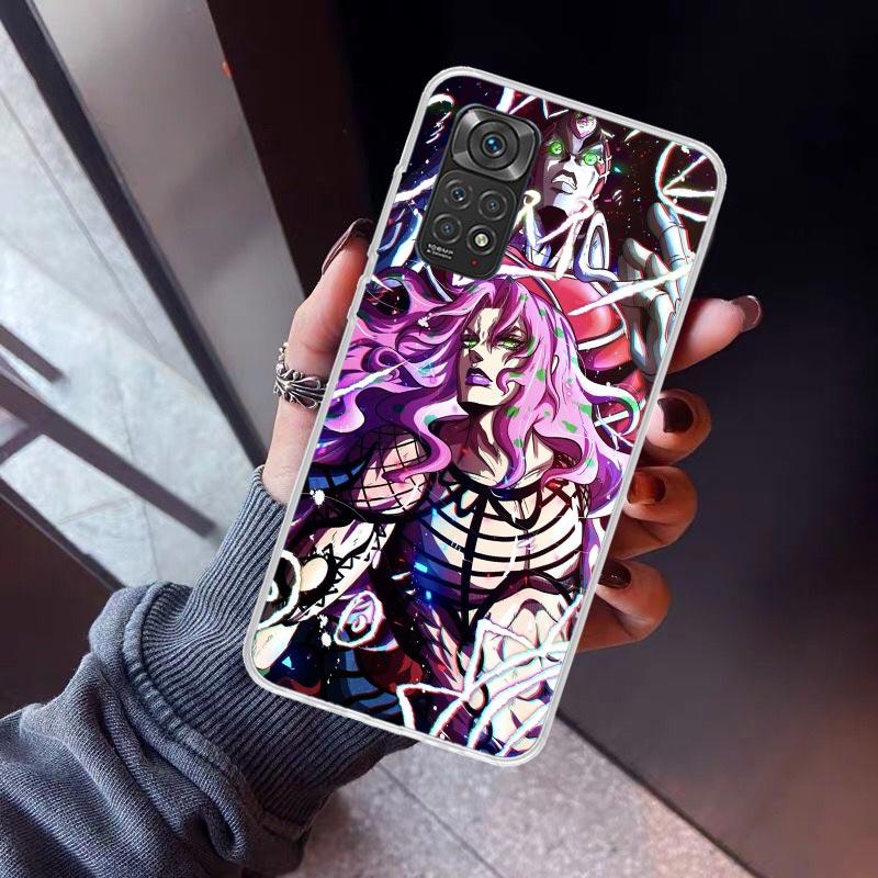 Custodia per Telefono Anime Calda di JoJo's Bizarre Adventure Per Xiaomi Redmi Note 10 11 12 13 14 15 Pro Plus 11S 12S 14S 11T 11E 10S Morbida TPU