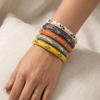 Enamel Vintage Cloisonne Bangle Traditional Women's Hand Bracelet Vintage Flower Bangle  Girls