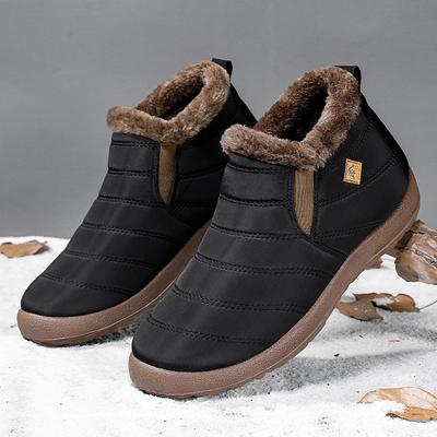 Herren Winterstiefeletten wasserdichte Stiefeletten für Männer Mode Warm halten Herrenschuhe rutschfeste leichte Sneakers für Frauen