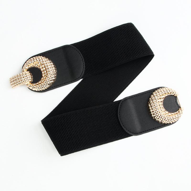 Elastic Elastic Belt Women's Decorative Dress Coat Waist Wide Waist Seal Versatile High-end Fashion Accessories Belt