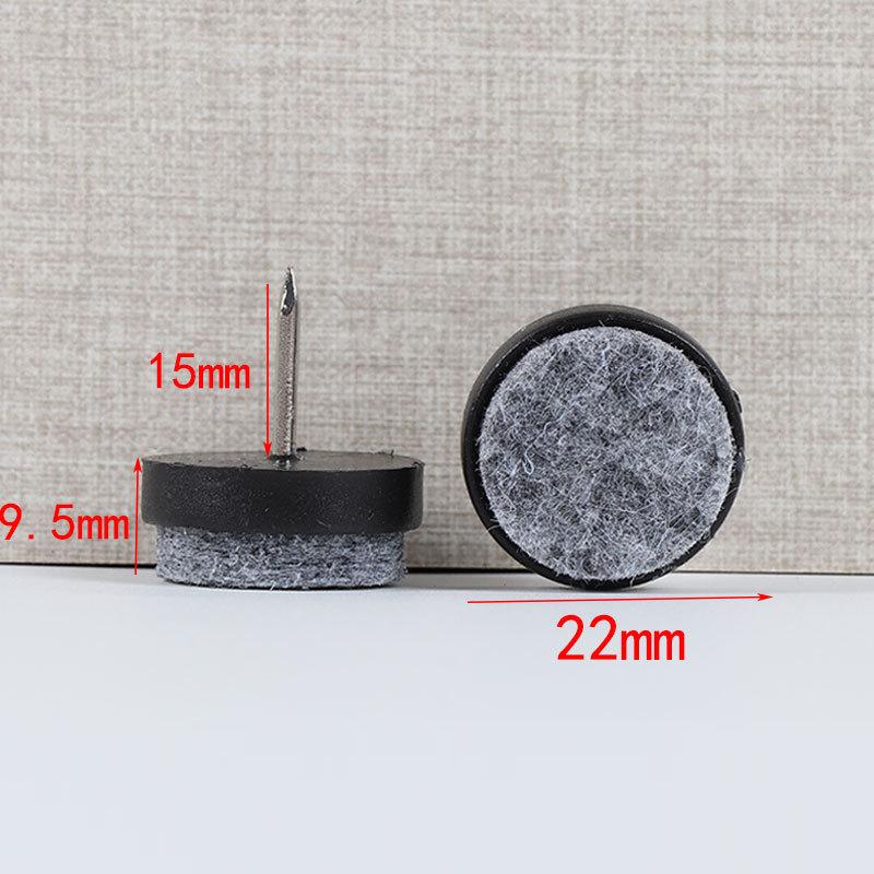 Home Floor Protection Tables, Chairs, Sofas, Foot Mats, Silent Pads, 20 Pieces Of Furniture Foot Mats,14-28Mm Circular Felt Pads