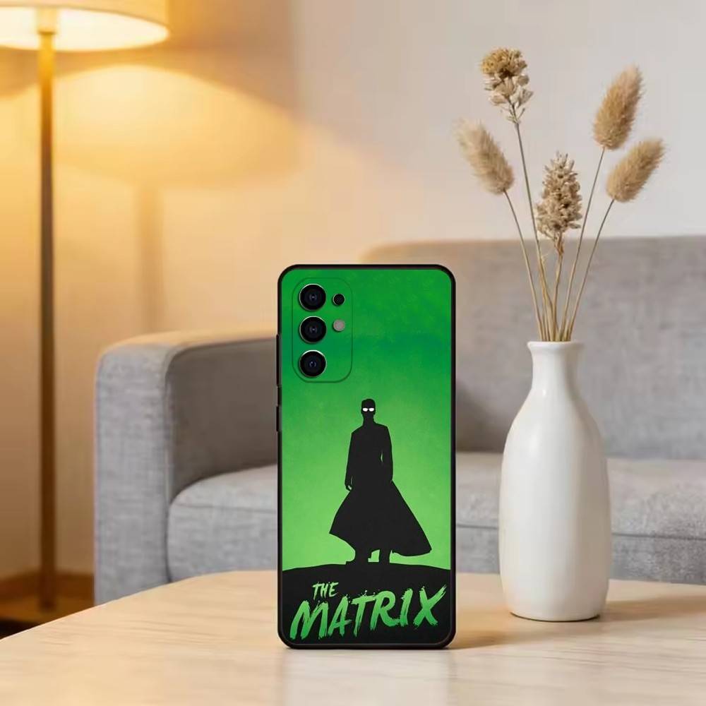 T-The M-Matrix Phone Case For Samsung S25,S24,S21,S22,S23,S30,Ultra,S20,Plus,Fe,Lite,Note,10,Black Cover