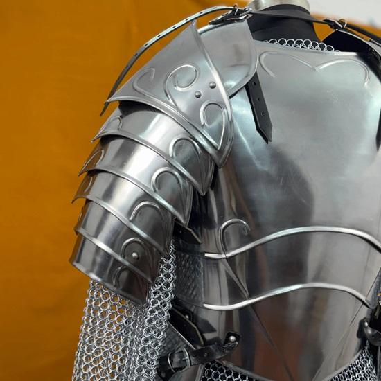 Elfí královna Celokovová zbroj Středověký fantasy bojovnický kostým LARP Cosplay Bojová zbroj pro ženy