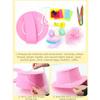 Handmade Decorations Easter Hats Colorful Eggs Bunny Chick Cartoon Cap DIY Craft Kit  Easter Party