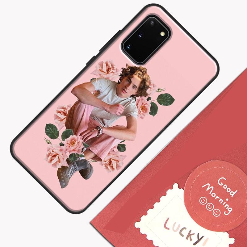 Timothee Chalamet Actor Phone Case For Samsung Galaxy S25 S26 Ultra S20 S21 S22 S23 S24 Plus S9 S10 S25 FE Cover Shell