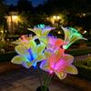 Solar Powered Solar Garden Light LED Simulated LED Solar Lamp  Garden Courtyard