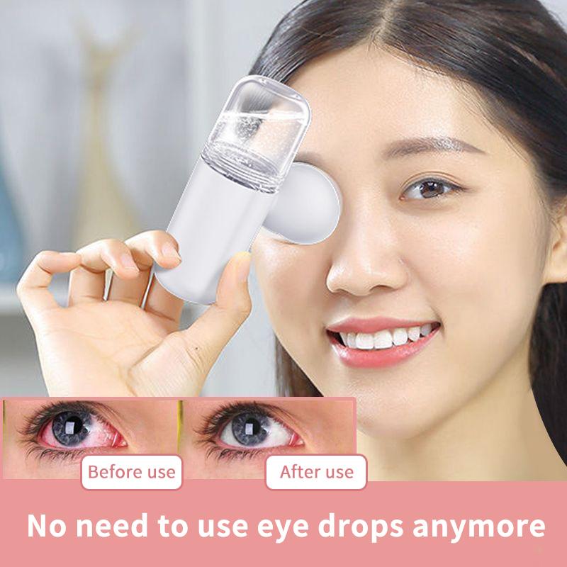Nano Eye Mist Sprayer Electric Eye Steamer With Compress Moist Relief Dry Eyes Portable Eye Mister Drops Tool