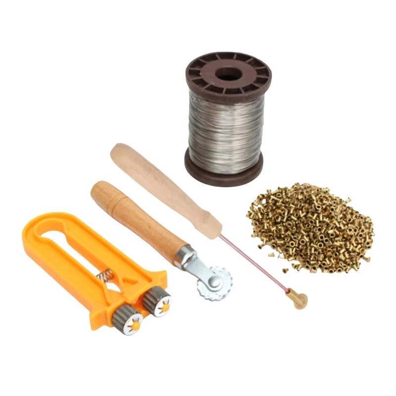

Professional workerbee Frame Tightening Tool And Wire Embedder Set For Beginner Beekeepers 1