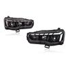 Mitsubishi Lancer EX 2010-2016 RS Style LED Headlights with DRL & Flowing Turn Signals.