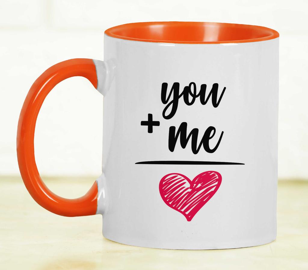 Inkdotpot Keramické hrnky na kávu 11 oz Ty Já Láska Hrnky na kávu Skvělé pro nevěstu ženicha Zásnubní dárek Rozlučka se svobodou