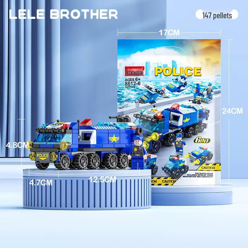 Compatible Lego Small Building Blocks: Educational Military Tank & Castle Set for Boys and Girls