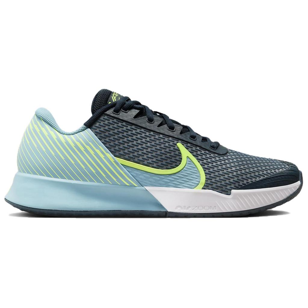 Nike Court Air Zoom Vapor Pro 2 HC Armory Navy Denim Turkis Unisex Sneakers Blå Volt DR6191-400