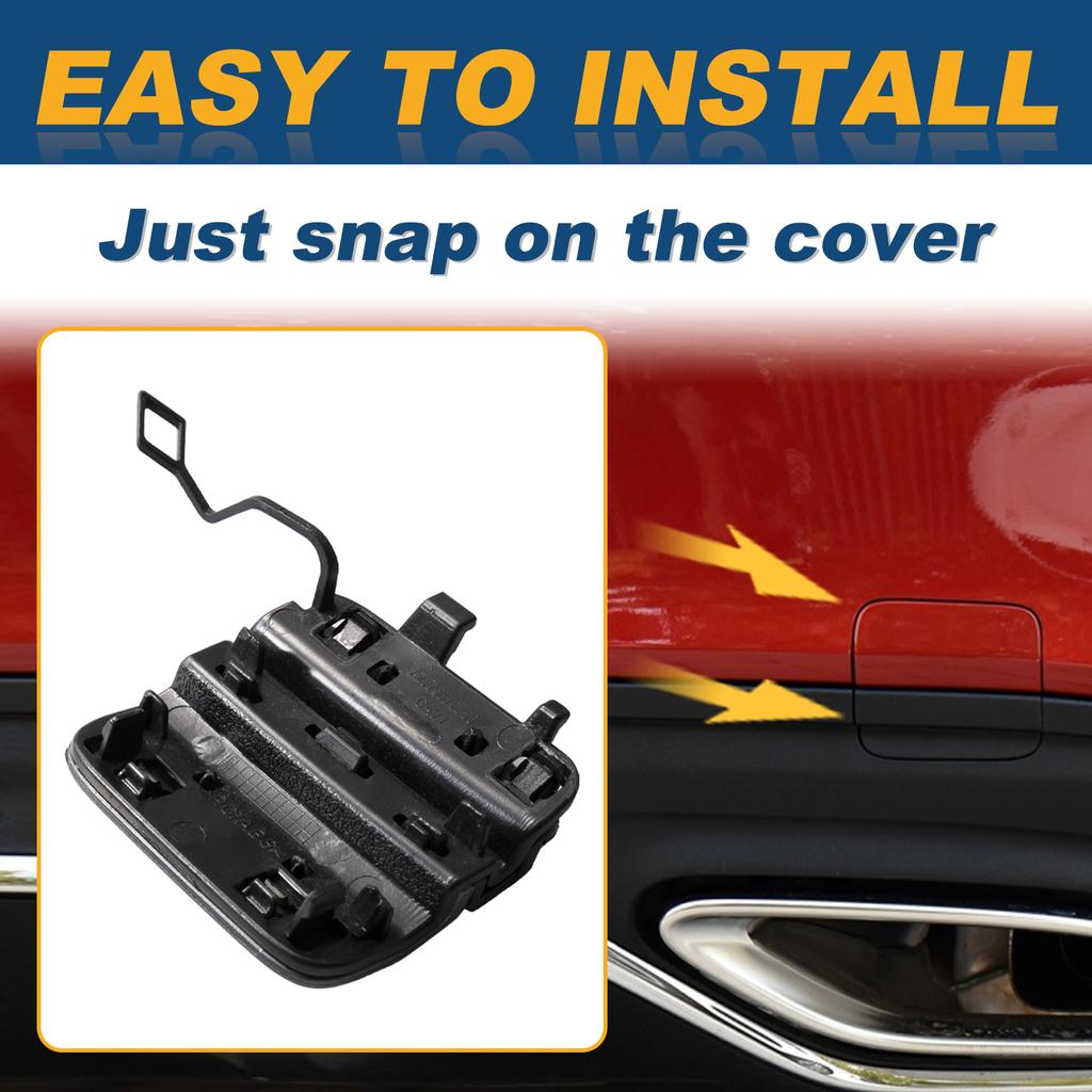 Rear Bumper Tow Hook Cap Towing Eye Cover For Mercedes-Benz C-Class C300 2019-2021 2058853303 A2058853303 Car Accessories