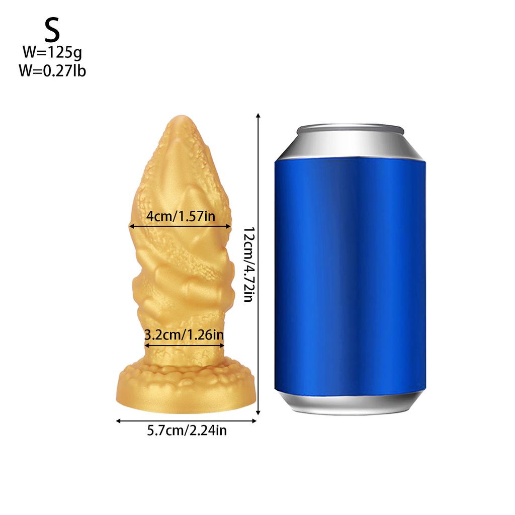 Big Silicone Anal Plug Dildo Butt Trainer for Men Women Fisting Sex Toy 18+