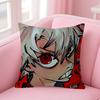 Anime Comic Gachiakuta Riyo Cushion Cover Car Throw Pillow Case For Sofa Car Christmas Gift