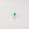 Green Onyx gemstone 925 Sterling Silver Handcrafted Jewelry Women Ring Anniversary Gift RR-76-18