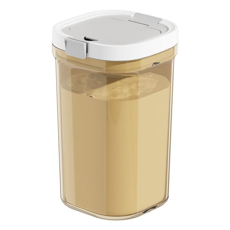 800/1300/1800 ml Luchtdichte Melkpoedercontainer Melkopslagcontainer Melkpoeder Opbergdoos Voedselopslag Met Lepel