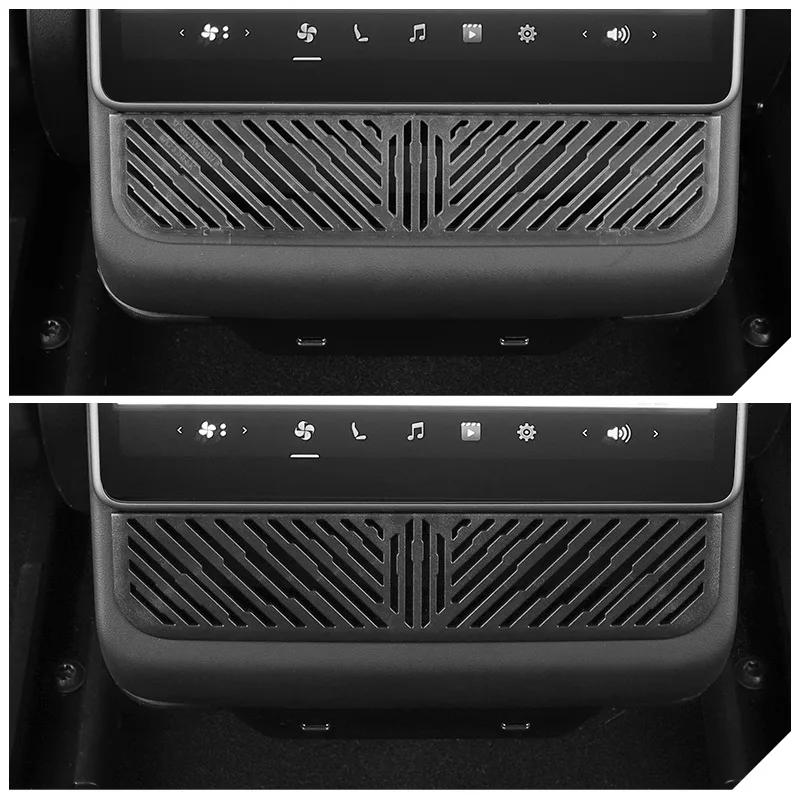 for Tesla Model Y L Juniper 2026 Accessories Rear Air Oulet Protector Cover YL 3 Highland Air Conditioner Vent Dustproof Cover