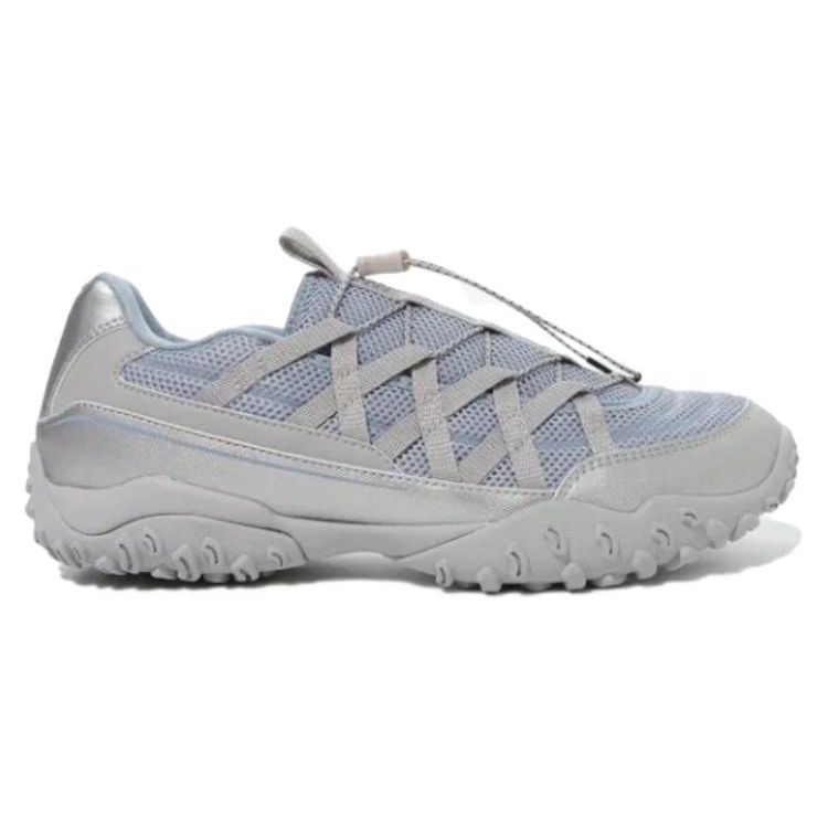 Fila Comfortable Versatile Shock Absorbing Durable Low Top Running Shoes Unisex Sneakers Gray Blue 1XM02347G256