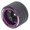 RC Hand Wheel Aluminum Alloy Lightweight Impact Resistance Remote Control Handwheel for FLYSKY Purple