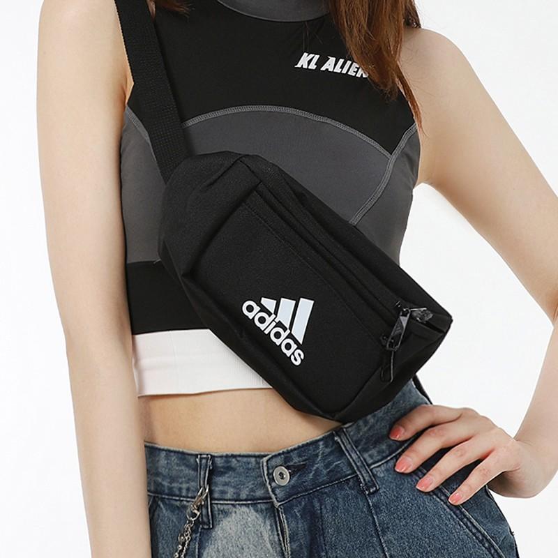 adidas Polyester Crossbody Bag, Fanny Pack Regular Unisex Black Adidas H30343