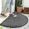 Nordic Crescent Doormat, Anti-Slip Entrance Rug for Indoor/Outdoor, Eco-Friendly Rubber Floor Mat, Anti-Slip & Mold-Resistant