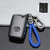 Fashion ABS gel Carbon fiber Car Remote Key Case Cover For Mazda 3 Alexa CX-30 CX30 CX5 CX 5 CX-5 CX8 CX9 CX4 2019 2020 Keychain