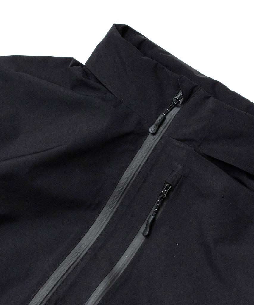 Snow Peak SYMPATEX Hybrid Rain Jacket and Size M JK-25SU701, Men's Women's, Black,
