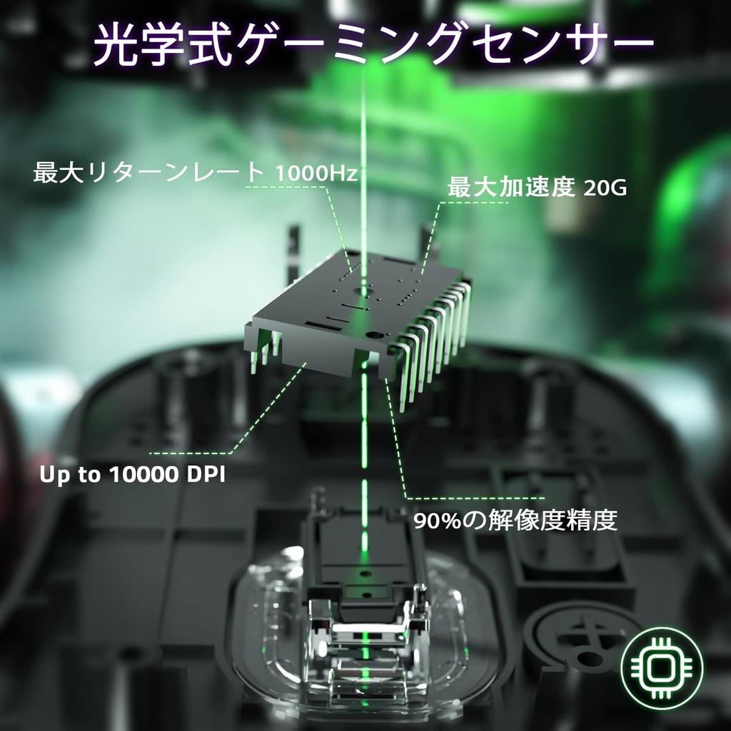 ZIYOU LANG T700 Ultra-Lightweight Wireless Gaming Mouse with 3 Modes: Wireless, Wired, and Bluetooth. 59g, 10000 DPI, 6-Level Adjustment, S203 Chip,