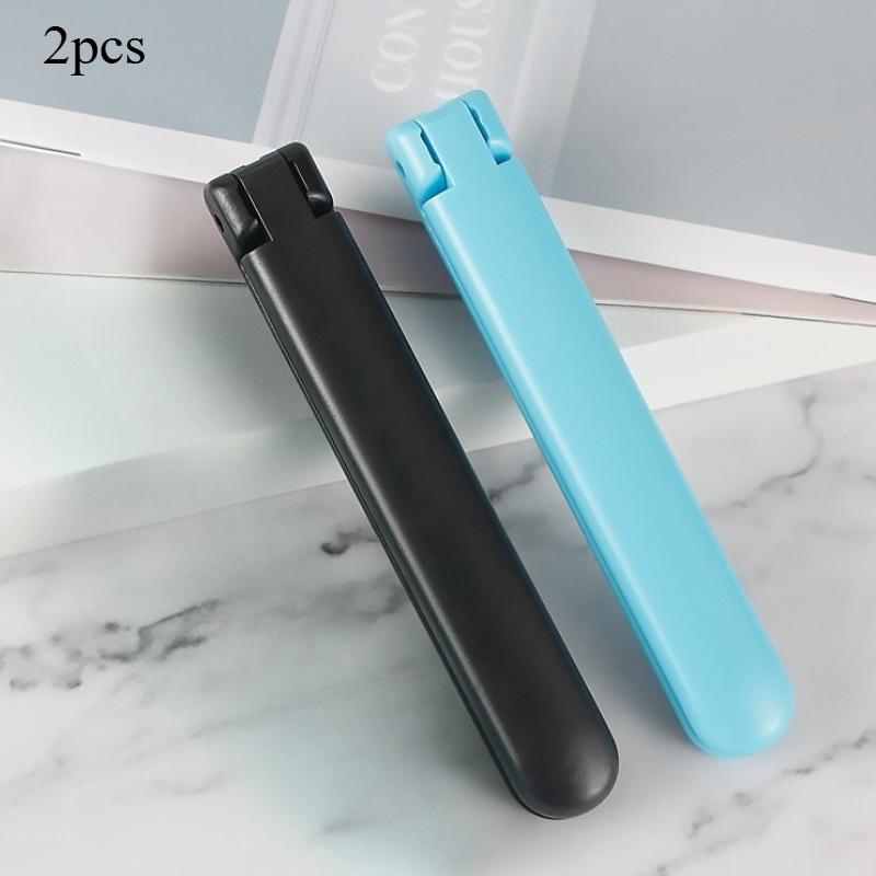 2pcs Double-Sided Nail File Folding Compact Nail Care Tool for Natural Artificial Nails Portable Travel Manicure Pedicure Files