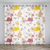 Cartoon Style Ctue Dinosaur Thin Shading Decorative Piece Dinor Children Window Drapes For Living Space Bedroom Space Decor