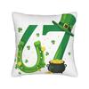Pillow Cover Six Seven Bruh 67 Funny Saint Patricks 6 7 Meme Cute Funny Pillow Case For Sofa Home Decor Pillowcases
