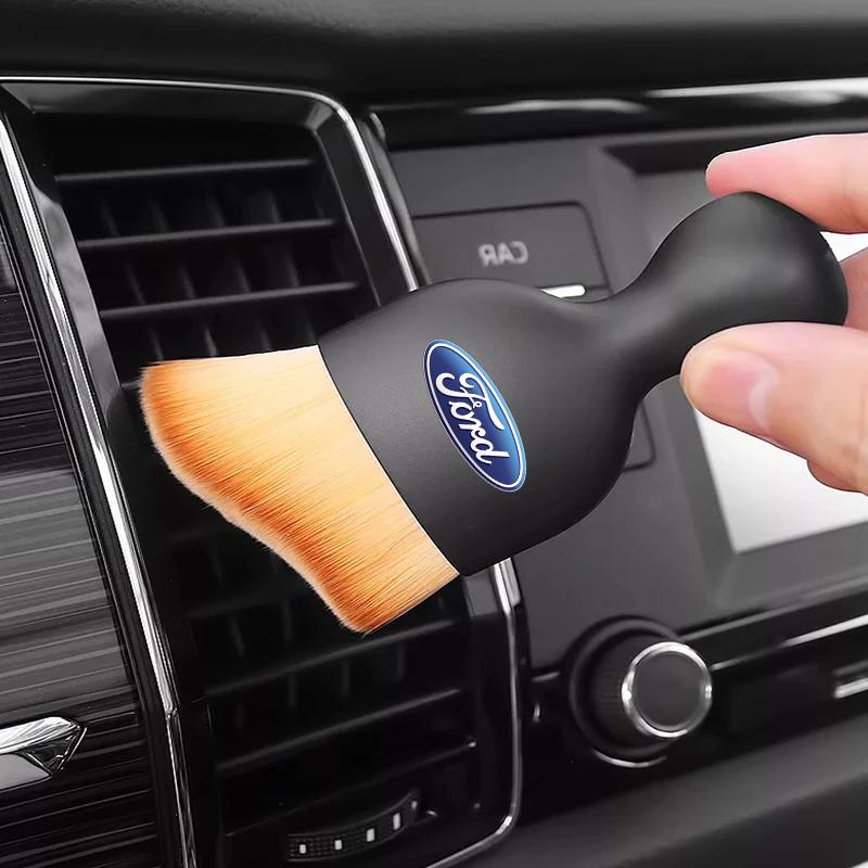 Car Center Console Air Conditioning Outlet Cleaning Brush for Fords 2 3 4 5 MK 2 6 7 Ranger Fiesta Kuga Mondeo Fusion Taurus