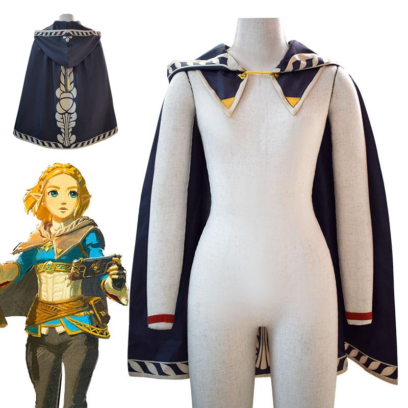 Zelda Of Legend Kingdoms Tear Cosplay Costume Princess Cloak Enthusiasts Game
