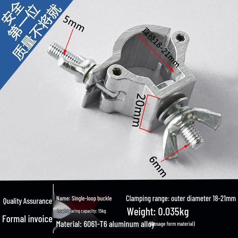 Универсальный поперечный зажим из алюминиевого сплава Соединитель для строительных лесов