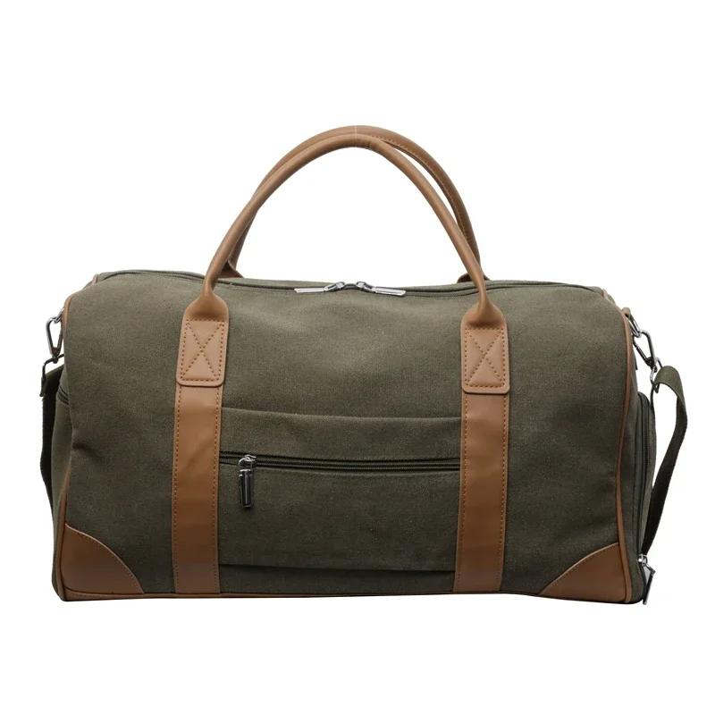 Monochromatic Large Capacity Women's Travel Shoulder Bag  Zipper Shoulder Bag  Versatile Casual Bag  High Quality  New Style