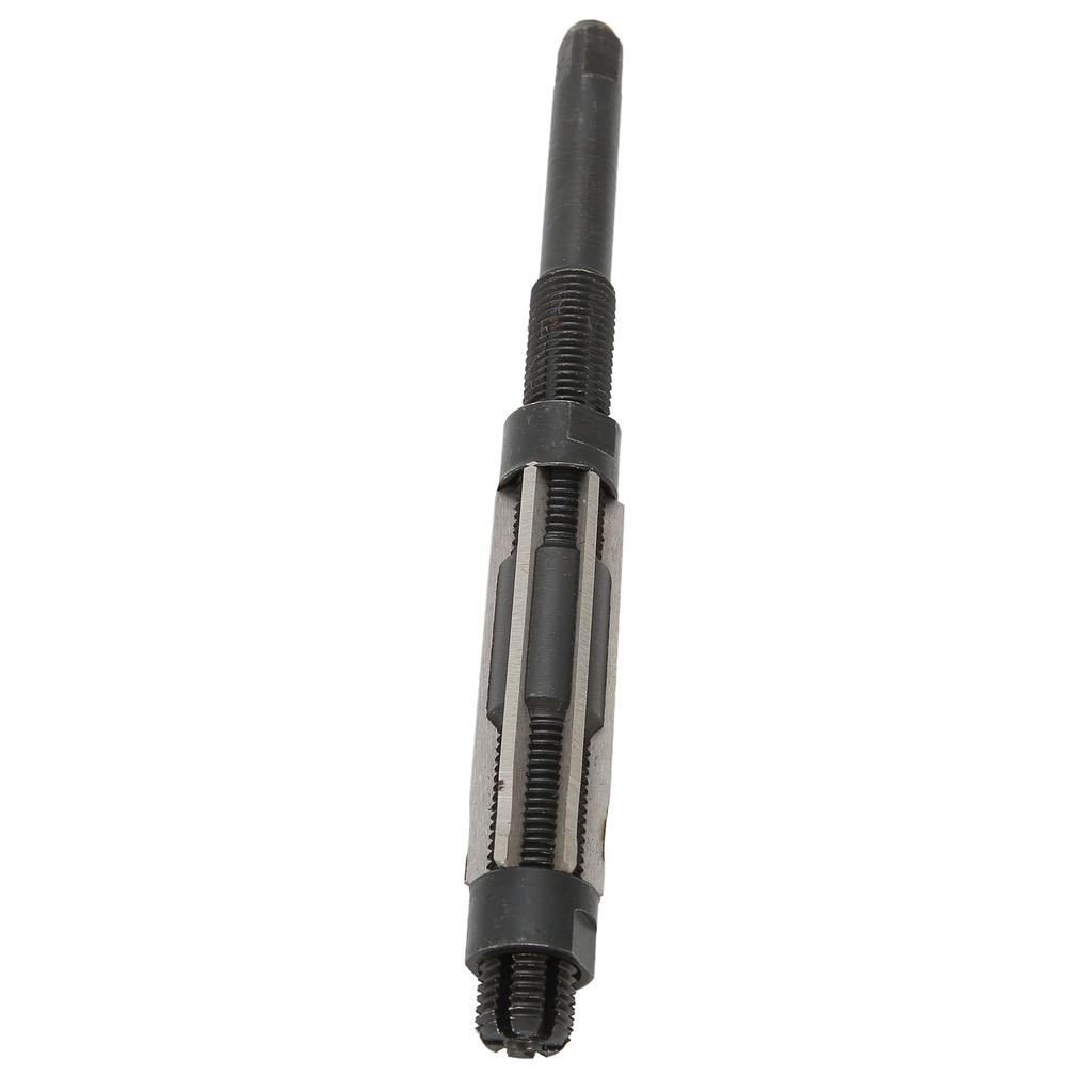 Adjustable Reamer Hand Chucking Tool 6 Flute 64mm Length 9SiCr 19?21mm Adjustment Range