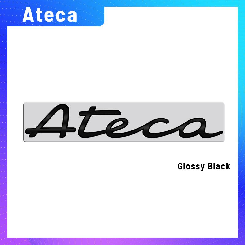 hbzh3 1PCS Metal For Seat Ateca Logo Emblem Car Rear Trunk Sticker Body Sign Badge Letter Decoration Styling