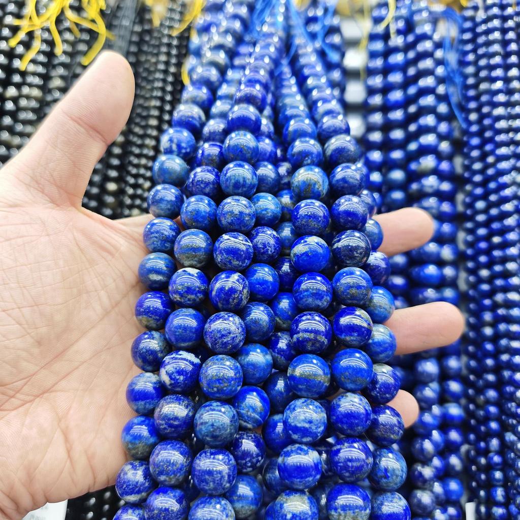 Blue Series Aquamarine & Blue Lace Agate Natural Stone Beads for DIY Jewelry