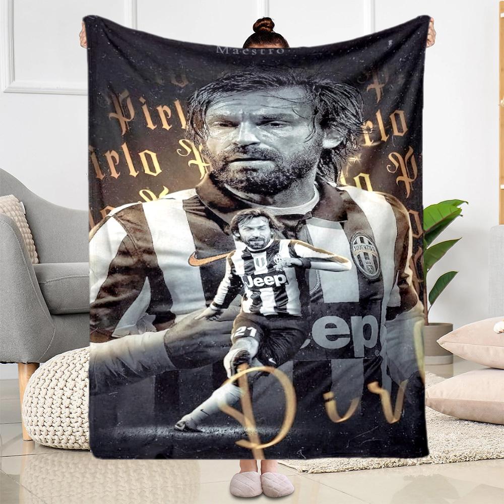 Juventus Blanket Warmthful Decor Suitable For Sofa Bed Seaside For All Seasons Modern Style Ideal Gift For Birthday Valentine'S Day