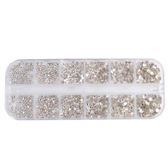 Nail Decor Multi-Color Nail Art Flat Bottom