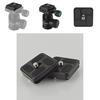Universal Mini Quick Release Plate For Tripod And Monopod