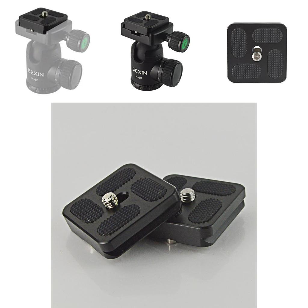 Universal Mini Quick Release Plate For Tripod And Monopod