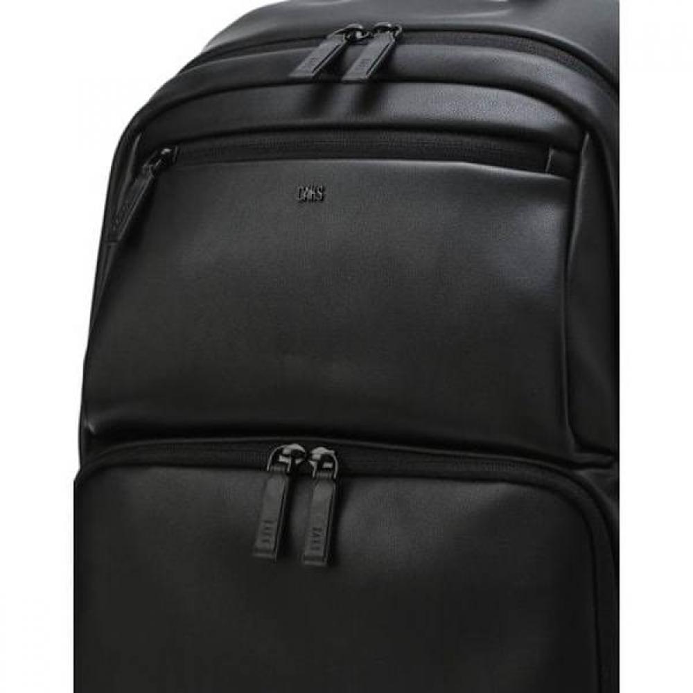 Daks 16 Inch Laptop Storage Black Pu Backpack Dbba6f696bk