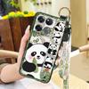 Cute Shockproof Phone Case For OnePlus/1+Ace 5G Racing Edition Cartoon Panda Protective Back Cover Kickstand Anti-knock