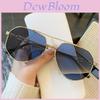 Vintage Mens Square Sunglasses With Uv400 Protection For Travel And Parties