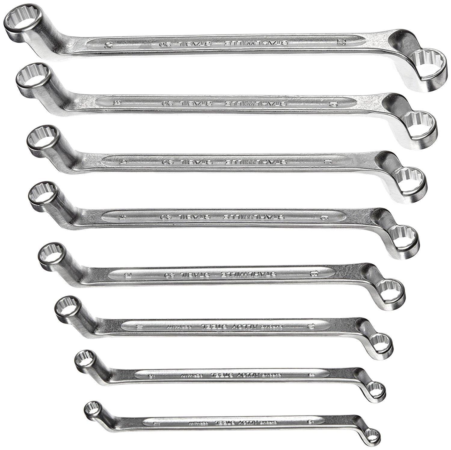 

Stahlwille Open End Wrench Set of 75° 8, 20/8 [Used]