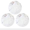Women's Sexy Panties Transparent Mesh Breathable Briefs Underwear Low-Rise Bow Floral Panty for Lady Girl 3 Pcs/set