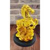 Exclusive Golden Polyresin Fengshui Victory Running Horse for Positive Energy Vibrations